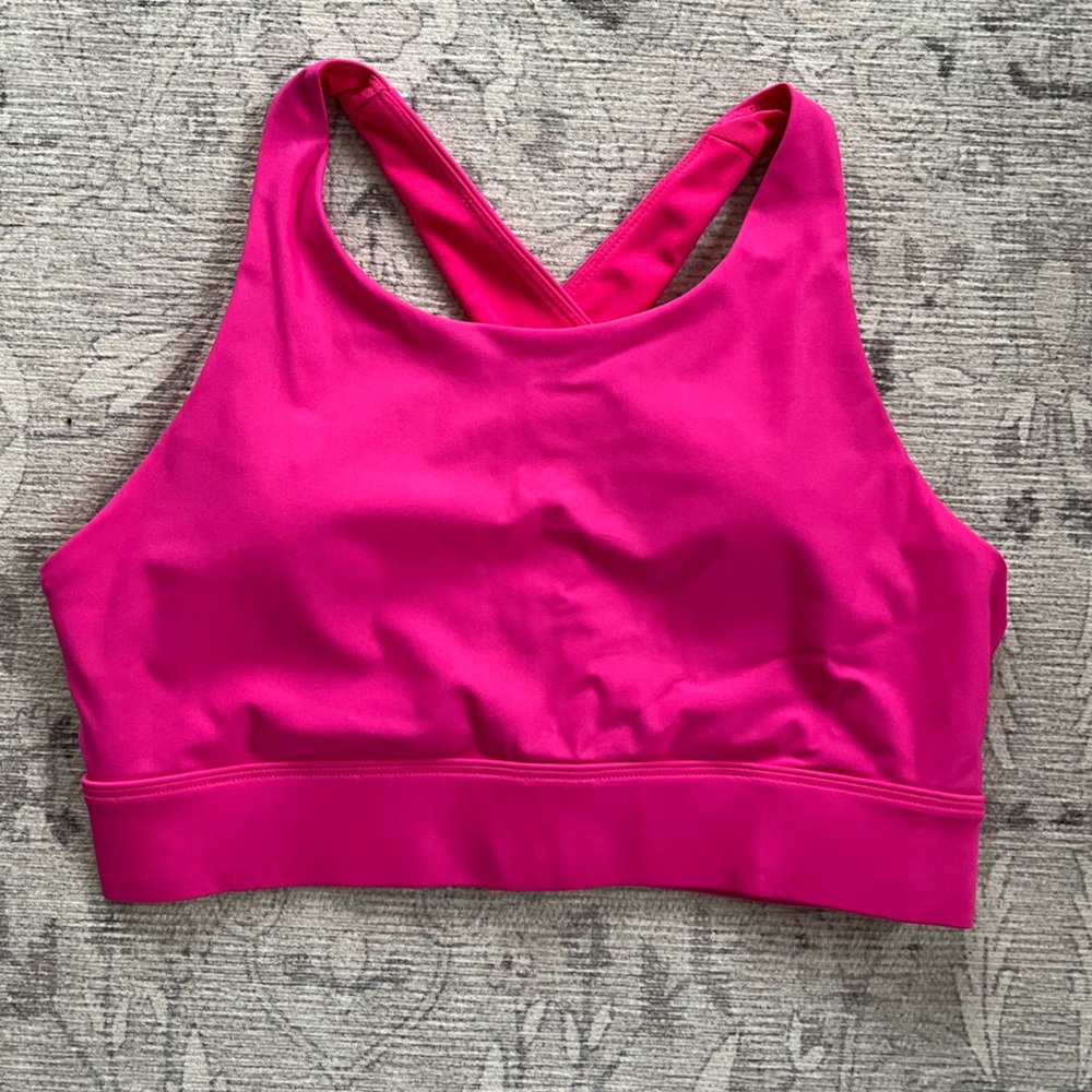Fabletics Barbie Pink Sports Bra